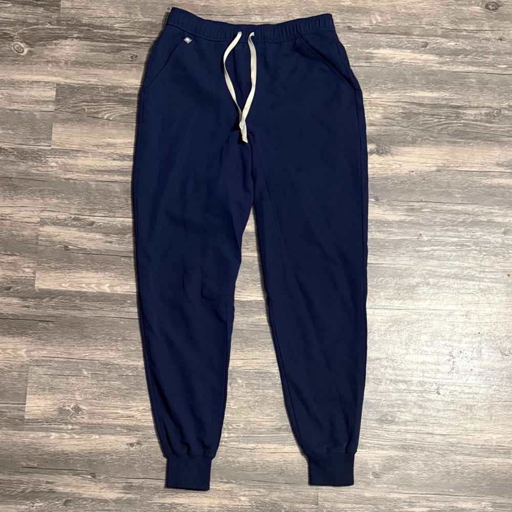 Figs Men's Navy Blue Jogger Pants Small